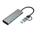 BLUESTROK HUB MINI 3x HUB USB-A + 1 PORT HDMI