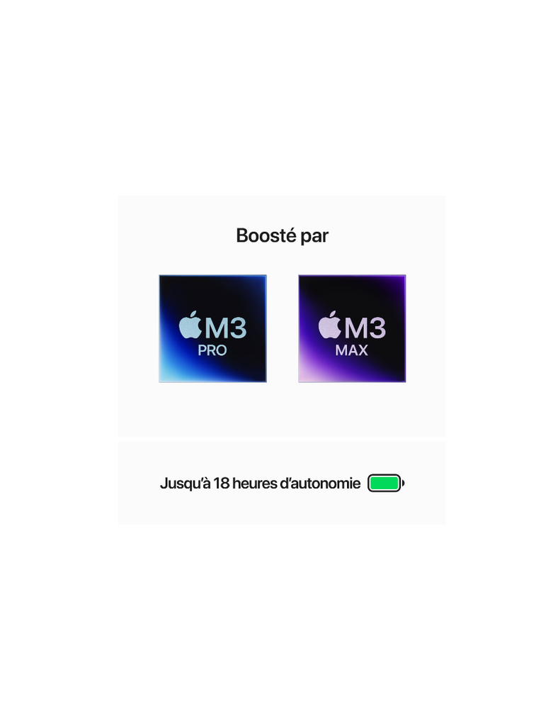 16 inch MacBook Pro Apple M3 Pro chip with 12 core CPU and 18 core GPU 18GB 512GB SSD   Space Black 