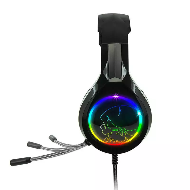Casque Gamer SOG PRO-H8 RGB - Black 