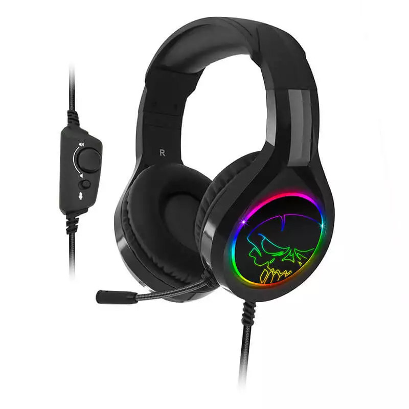 Casque Gamer SOG PRO-H8 RGB - Black 