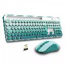 ADVANCE PEPS PACK CLAVIER SOURIS SANS FIL VERT 