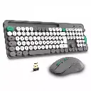 ADVANCE PEPS PACK CLAVIER SOURIS SANS FIL GRIS 