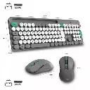 ADVANCE PEPS PACK CLAVIER SOURIS SANS FIL GRIS 