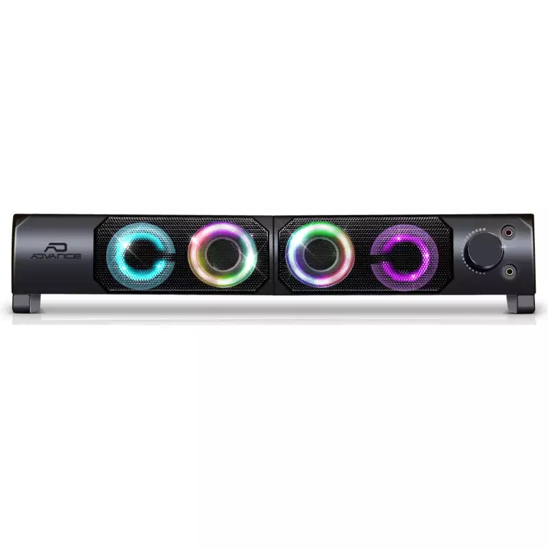 ADVANCE ENCEINTE 2.0 SOUNDPHONIC 6W RMS RGB 