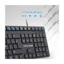 ADVANCE CLAVIER CLA-5100 SILENCIEUX FILAIRE USB 