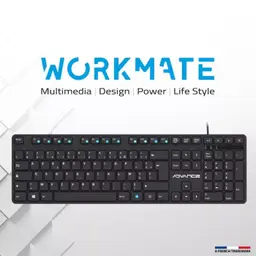 ADVANCE CLAVIER CLA-5100 SILENCIEUX FILAIRE USB 