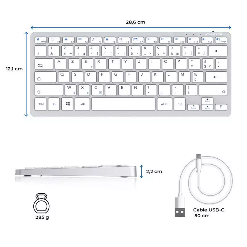 ADVANCE SMARTKEYS PLUS CLAVIER RECHA SANS FIL 