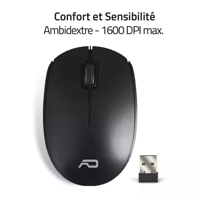 ADVANCE PACK CLAVIER SOURIS SANS FIL 