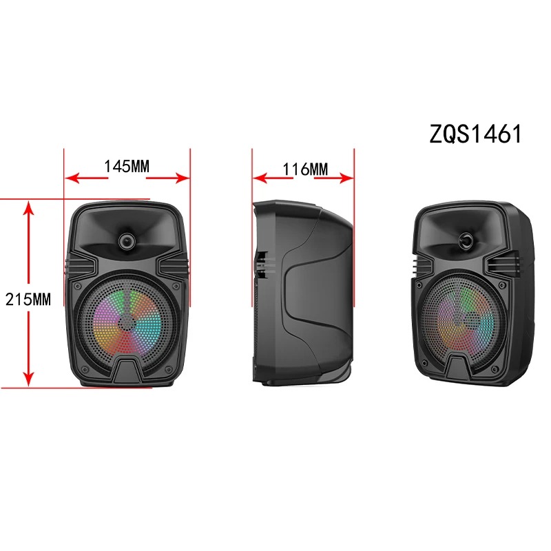 HAUT PARLEUR SING-E8W RGB 4" ZQS1461S