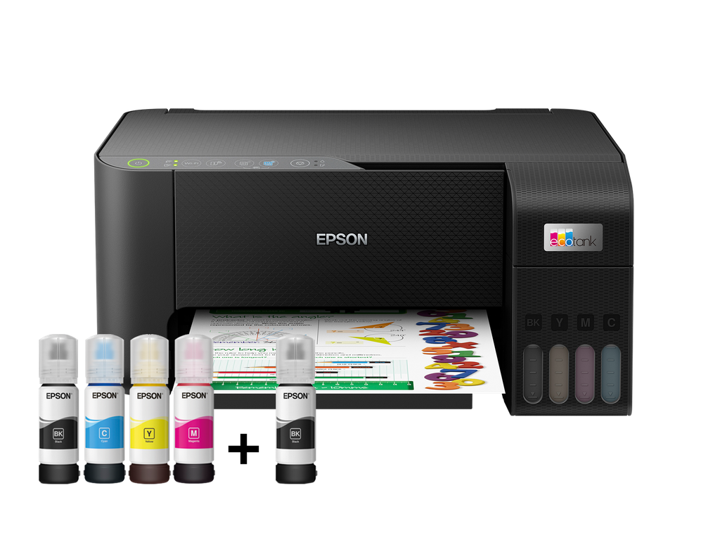 IMPRIMANTE 3EN1 À RÉSERVOIR INTÉGRÉ EPSON ECOTANK L3250 + WIFI 