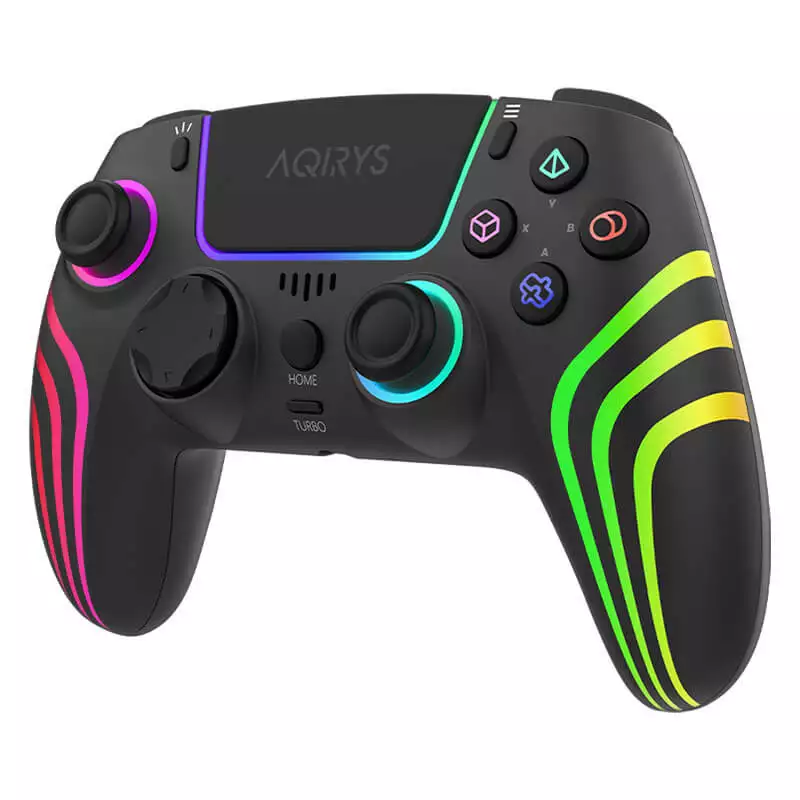 AQIRYS MANETTE THEMIS, SANS FIL, RGB, BLACK 