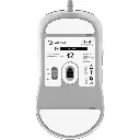 SOURIS GAMER AQIRYS TGA W, RGB, Filaire, White 