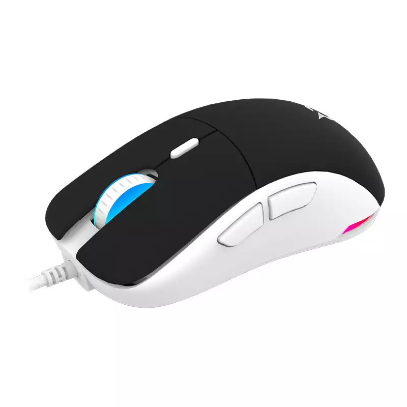 SOURIS GAMER AQIRYS TGA W, RGB, Filaire, White 