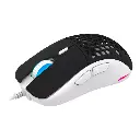 SOURIS GAMER AQIRYS TGA W, RGB, Filaire, White 