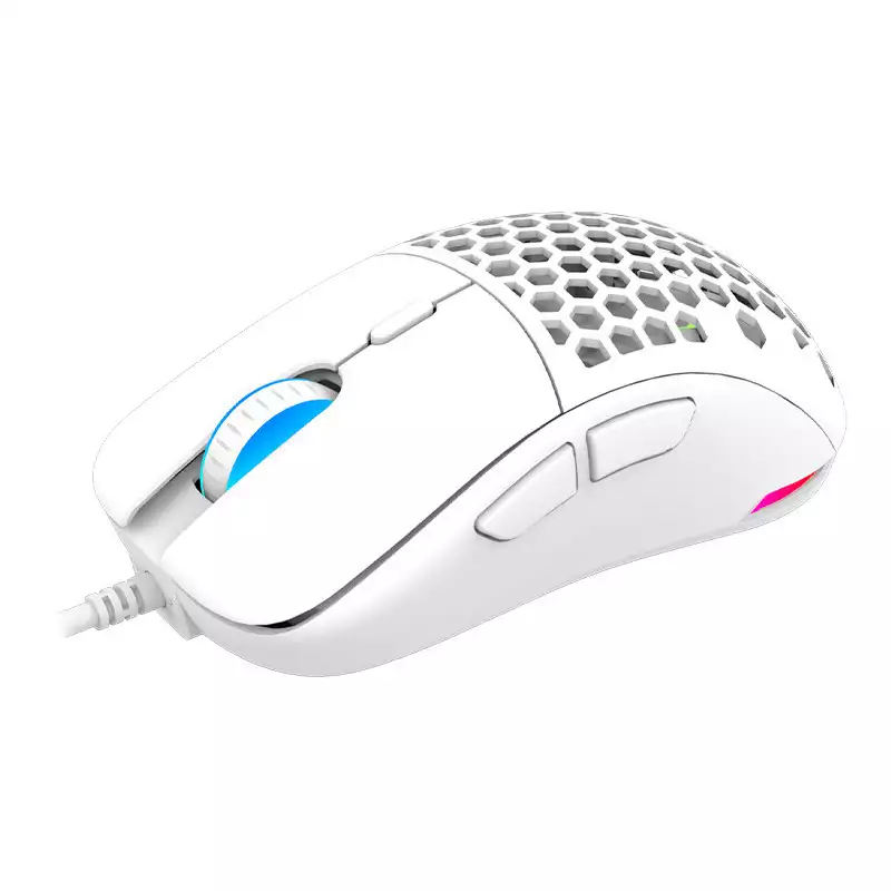 SOURIS GAMER AQIRYS TGA W, RGB, Filaire, White 