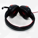MICRO CASQUE GAMER M-18 JACK ROUGE 