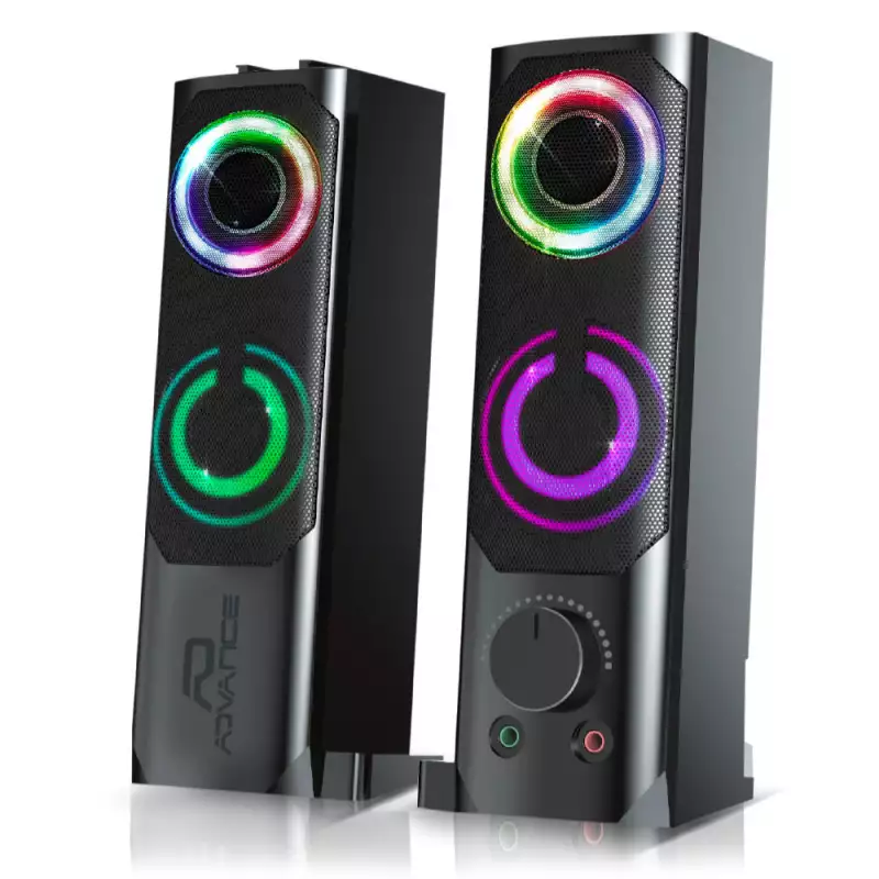 ADVANCE ENCEINTE 2.0 SOUNDPHONIC 6W RMS RGB 