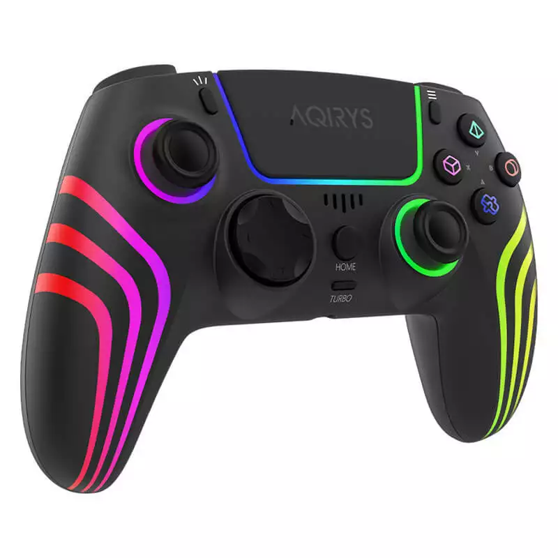 AQIRYS MANETTE THEMIS, SANS FIL, RGB, BLACK 