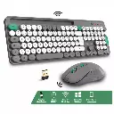 ADVANCE PEPS PACK CLAVIER SOURIS SANS FIL GRIS 
