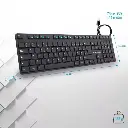 ADVANCE CLAVIER CLA-5100 SILENCIEUX FILAIRE USB 