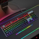 CLAVIER GAMING QWERTY T-WOLF T17
