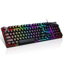 Clavier Gamer Filaire T-WOLF T20 AZERTY RGB 